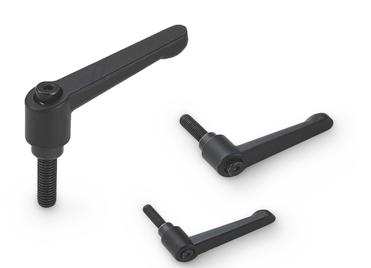 實心鋅合金重型可調(diào)手柄-歐拓機械